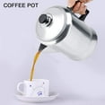 thumbnail image 1 of HLONK Coffee Percolator Aluminum Alloy Coffee Pot  3L Percolator Coffee Maker Pot  Home Office Electric Kettle Versatile Supplement Stovetop Coffee Percolator Pot for Kitchen or Office, 1 of 8