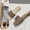 #24Gold, variant on Womens Sparkly Rhinestone Sandals Square Open Toe Sandal Slip on Summer Flat Beach Sandals