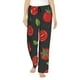 thumbnail image 1 of Fotbe Tomatoes1 Pantalones de Pijama para Mujer, Pantalones de Dormir, Pantalones Pj con Cordón y Bolsillos-X-Large, 1 of 6