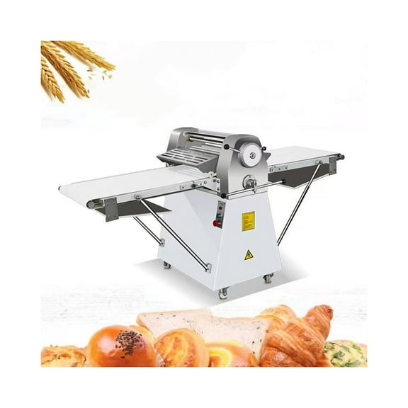 Dough Sheeter Vertical Commercial Danish Pastry Machine Pasta Pizza Dough Roller 220V 520C