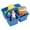 Blue, variant on Deflecto 39505BLU Antimicrobial Kids Creative Storage Caddy (Blue)