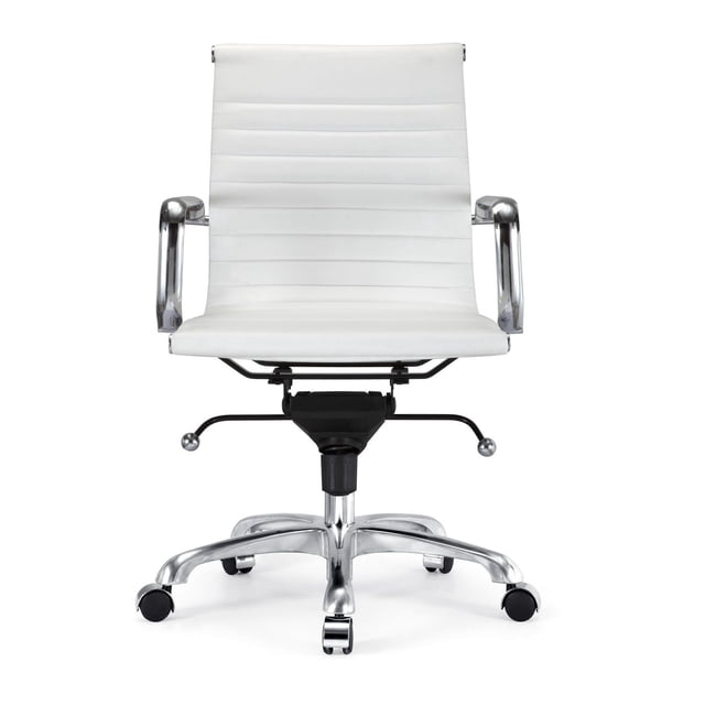 Office Chair Toni Low Back Tan Executive Conference Ergonomic adjustable height, and swivel rotation.