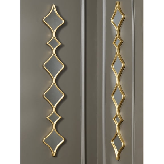 Signature Design by Ashley Harriswood Modern Glam Accent Mirror, Set of 2