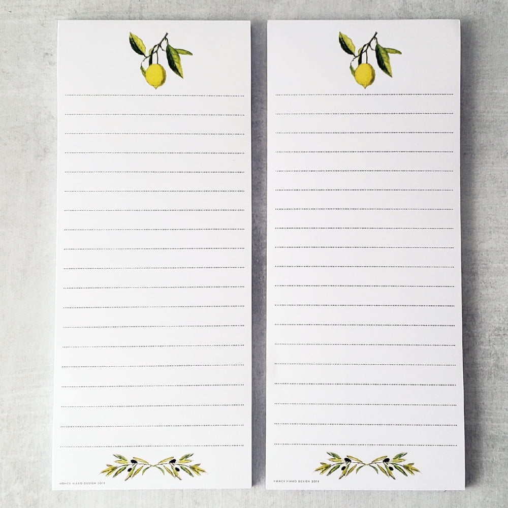 12x Succulents Magnetic Notepads Grocery Shopping List for Refrigerator 3.5 x 9" 