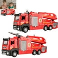 thumbnail image 6 of Children's Alloy Fire Truck Toy Boy Can Spray Water Car Sprinkler Toy, 6 of 8