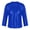 Royal Blue, variant on Doomiva Kids Boys Girls Shiny Dance Top Athletic T-shirt for Ballet Jazz Hip Hop Performance Disco Silver 100