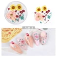 thumbnail image 1 of Uñas postizas, regalos para mujeres, decoración de uñas con flores secas, uñas japonesas, encaje 3D inmortal, juego de narcisos, lentejuelas para uñas., 1 of 2