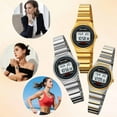 thumbnail image 6 of SKMEI Watches for Women Sport Digital Womens Watch Fashion Ladies Waterproof Stainless Steel Wristwatch with Alarm LED Back Light, 6 of 9
