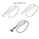 thumbnail image 5 of Inteprter Elegante cordón para teléfono, seguro y con cordón dorado, accesorio de manos libres para días ajetreados y mujeres, cordón dorado Teléfono y Comunicación Plata, 5 of 6