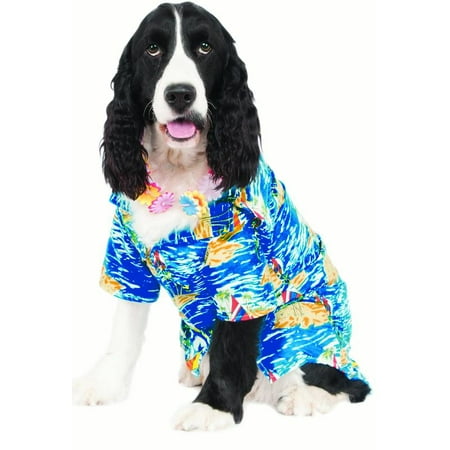 Luau Pet Dog Cat Vacation Hawaiian Aloha Beach Costume Shirt