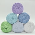 thumbnail image 4 of Coofit Ribbon Yarn Multi-purpose Glitter Handmade Knitting Yarn Crochet Yarn for Crafts, 4 of 8