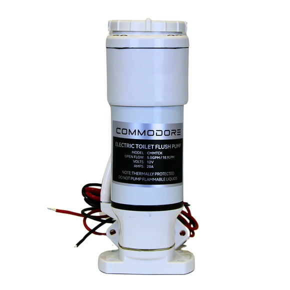Kit de conversión manual Commodore de 12 V a inodoro eléctrico