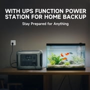 ALLPOWERS Solar Generator Set, 1600W 1056Wh LiFePO4 Portable Power Station with 400W Folding Solar Panel, Solar Charger Battery for Camping, Home Backup [Shipping Separately]