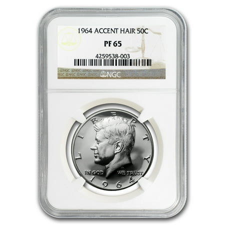 U.S. Mint - 1964 Kennedy Half Dollar PF-65 NGC (Accented ...