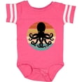 thumbnail image 3 of Inktastic Octopus Retro Vintage Sunset Boys or Girls Baby Bodysuit, 3 of 5