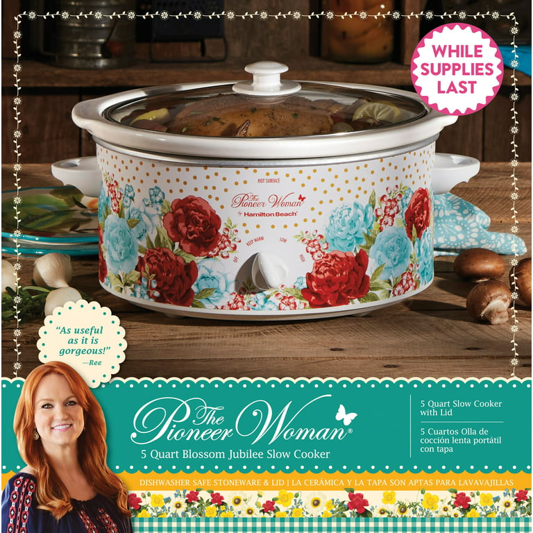 The Pioneer Woman, Kitchen, Brand New Pioneer Woman 5 Quart Slow Cooker  Never Used With Box