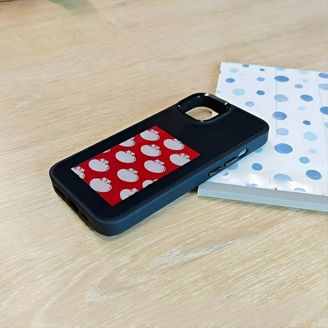 La para Teléfono DIY con Proyección Trasera de Fotos Inteligente Muestra Fotos Instantáneamente en la Contraportada para 15Pro