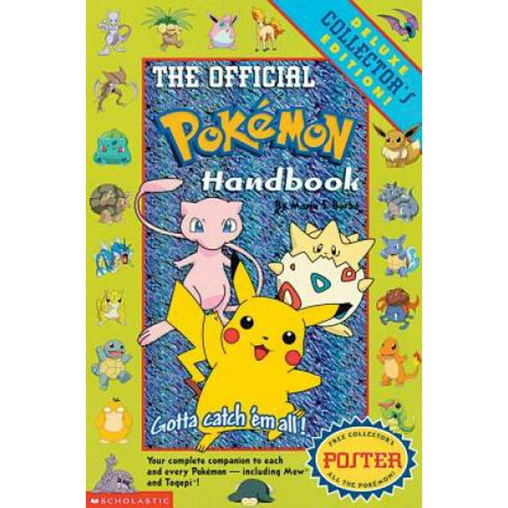 Pokemon Official Pokemon Handbook Deluxe Collecters' Edition