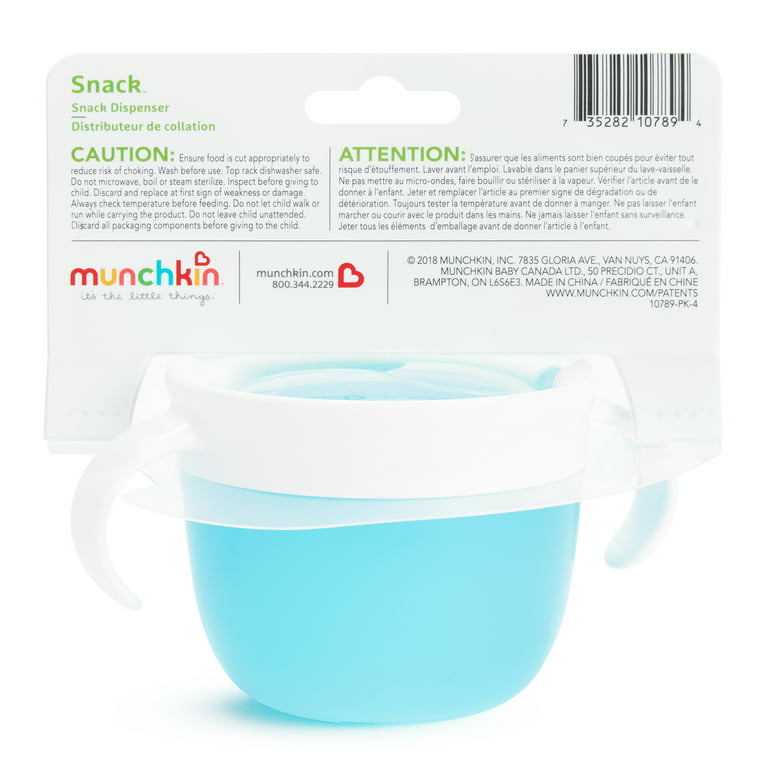Silicone Baby Snack Cup No Spill, Munchkin Take And Toss Snack
