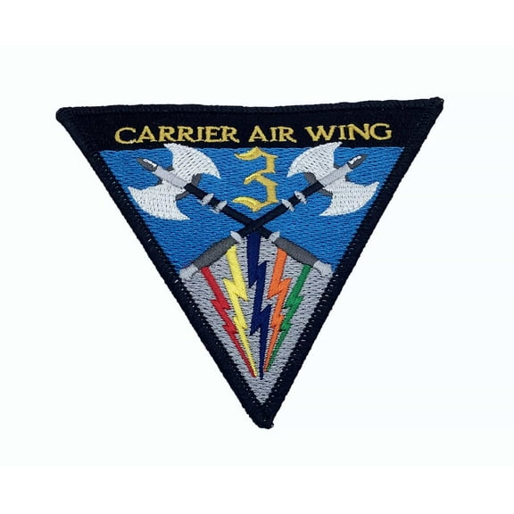 Carrier Air Wing CVW-3 Patch – Plastic Backing