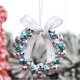 thumbnail image 3 of Medium Guirnalda navideña creativa de hierro forjado, colgante de cadena de campana de Navidad, decoraciones navideñas, 2 uds., 3 of 5