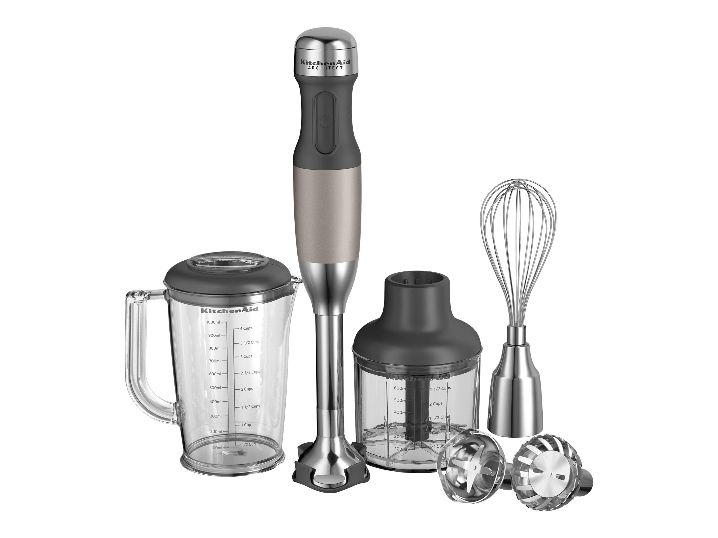 Hand blender - cocoa silver -