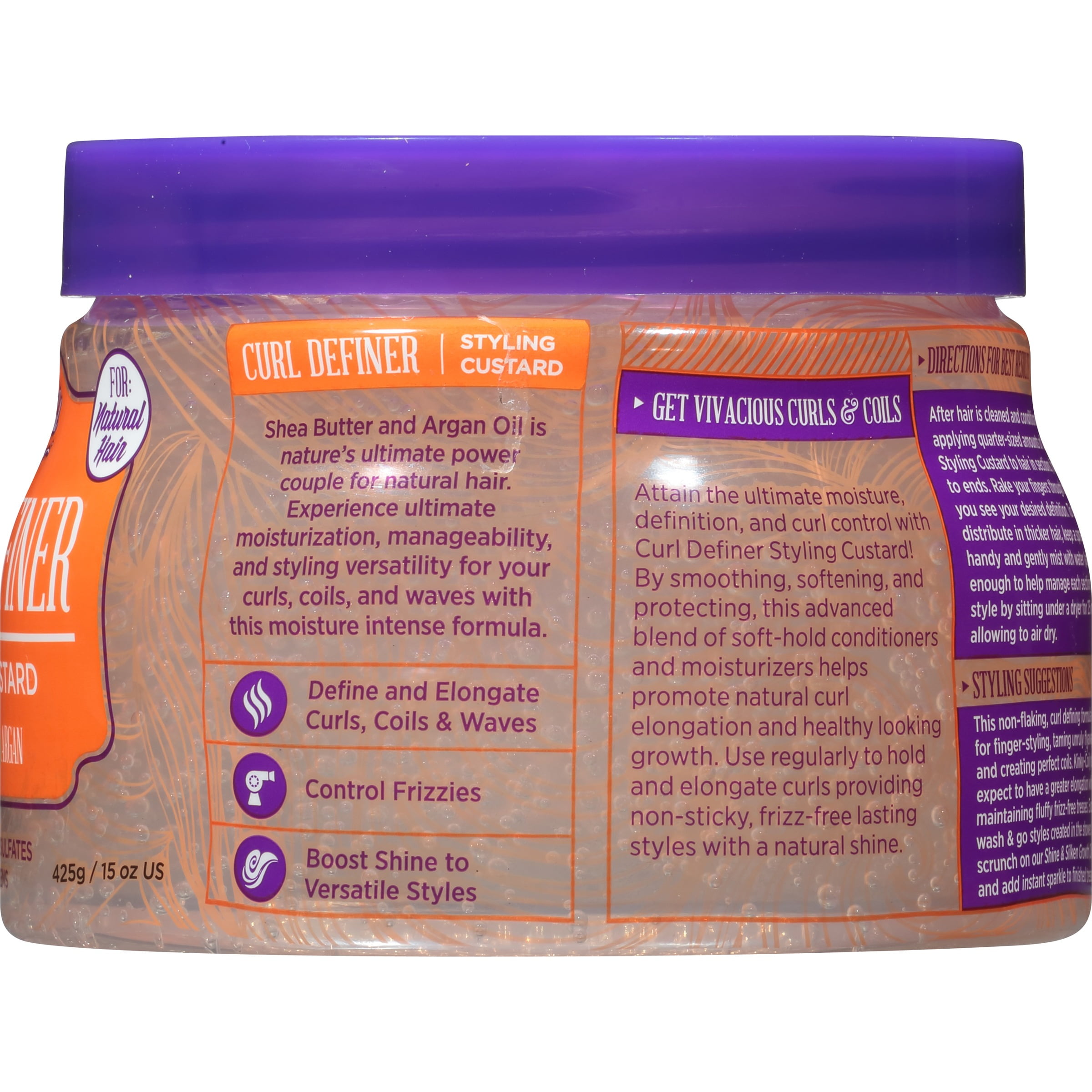 Beautiful Textures Curl Definer Styling Custard 15 Oz Jar