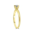 thumbnail image 3 of 1/3ct Round Diamond Solitaire Brilliant Cut Engagement Ring 14K Yellow Gold, 3 of 3