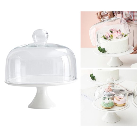 Pedestal Cake Stands with Dome