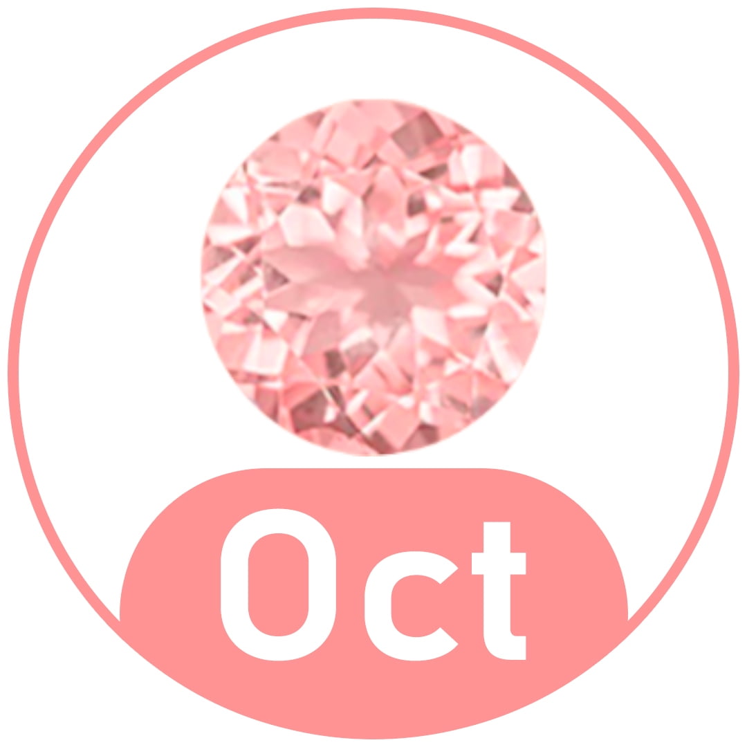 10 - October - Pink Tourmaline