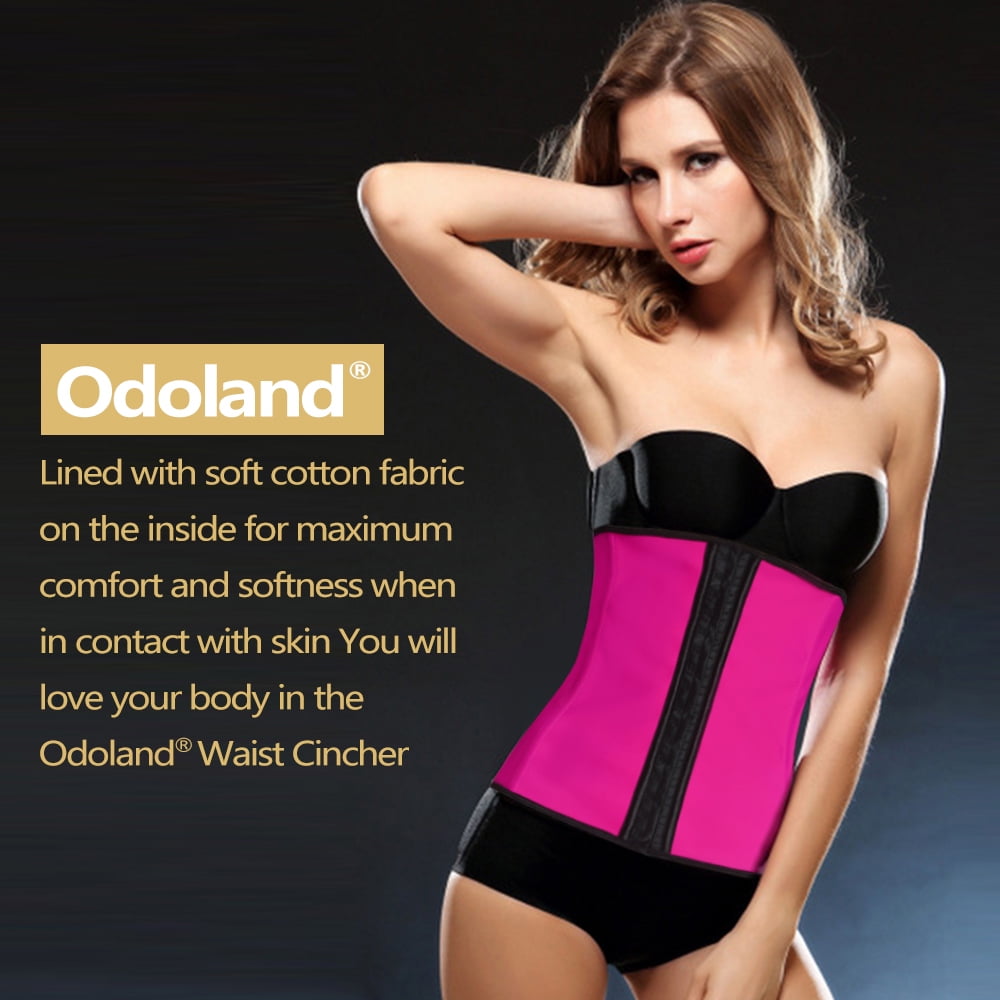 Women Body Shaper Latex Sport Girdle Waist Training Corset Waist