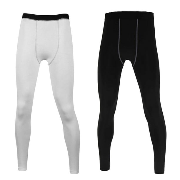 LANBAOSI 2 Pack Youth Boys Compression Leggings Athletic Workout