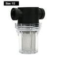 thumbnail image 3 of Water Purifier Filter 1/2" 3/4" 1"Thread Washable Mesh Filter Cartridge Water Pump Filter for Garden Irrigation Parts A, 3 of 7