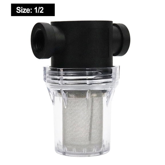 Garden Pond Inline Mesh Strainer Water Pump Filter Irrigation High Flow Pipeline