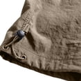 thumbnail image 5 of YABCSAZ Mens Convertible Cargo Pants Quick Dry Zip Off Legs 2 in 1 Hiking Pants Elastic Waist Multi Pocket Lightweight Outdoor Pants Camping Fishing Mountain Climbing Tactical Pants Trousers Travel, 5 of 9