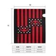 thumbnail image 4 of Bingfone Nautical American Flag Magnetic Mailbox Cover Standard Size for Garden Yard Outdoor Decorations-21x18 in, 4 of 7