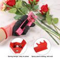 thumbnail image 4 of Uxcell Rose Stem Leaf Thorn Stripper Rose Thorn Stripper Remover Tool Leaf Stripping Tool 2 Pcs Red, 4 of 6