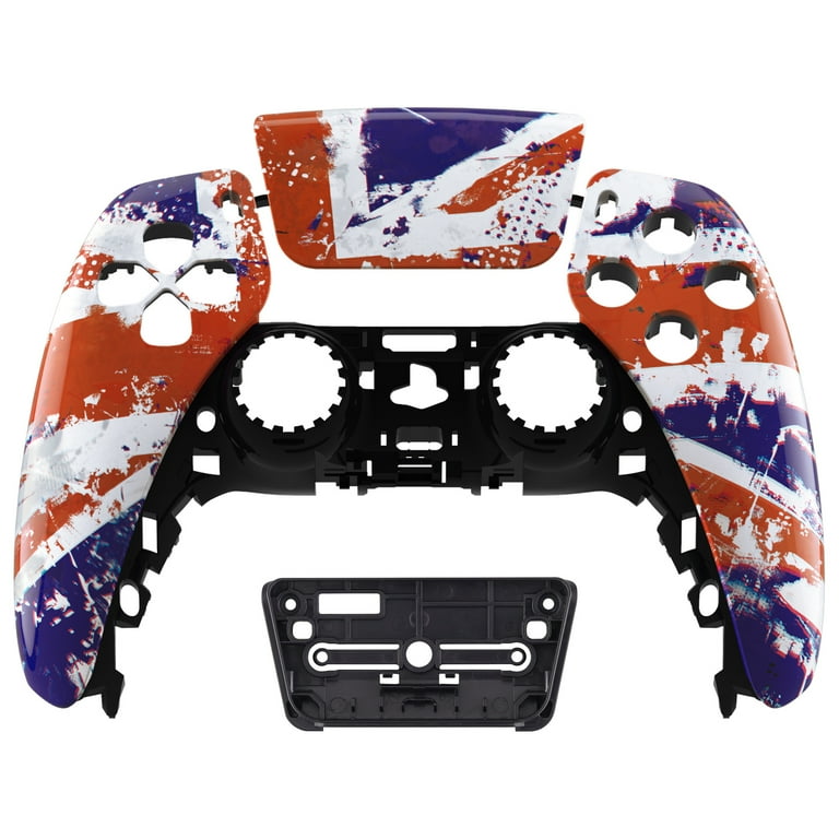 eXtremeRate Impression UK Flag Touchpad Front Housing Shell