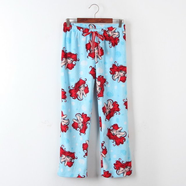 Pantalones de pijama de algodón de felpa de Hello Kitty de Sanrio para Halloween 2023, nuevos y bonitos pantalones de franela con dibujos animados, cálidos e informales para el invierno