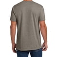 thumbnail image 4 of Hanes Essential-T Men T-Shirt, Short Sleeve Crew Neck, Classic Fit Cotton Tee, Oxford Grey, 5XL, 4 of 5