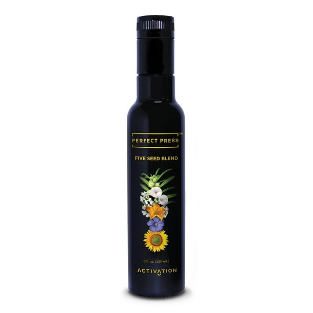 Activation Products, Perfect Press, Five Seed Oil Blend, Sunflower seed