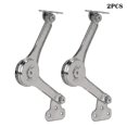 2pcs Heavy Duty Lid Support Hinges Soft Close Folding Lid Stay Hinge