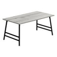 thumbnail image 1 of Monarch Specialties Coffee Table, Accent, Cocktail, Rectangular, Living Room, 40"l, Metal, Laminate, Grey, Black, Contemporary, Modern, 1 of 4