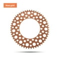 thumbnail image 2 of DeeCozy 53T Rustproof Aluminum Alloy Bike Chaining Protective Bicycle Chainwheel Smooth Gear Wheel Practical Bicycle Chain Ring Easy to Install Crankset for Cycling Riding Cyclist, 2 of 8