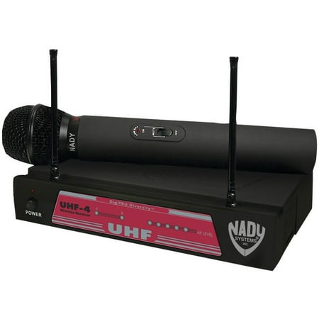 - NADY UHF 4 HT CH. 11 UHF Professional Handheld Wireless Microphone System with DigiTRU Diversity(TM)