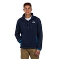 thumbnail image 1 of Fleece The North Face Parkview 1/2 Snap para hombre, azul y azul, talla M, 1 of 4