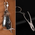 thumbnail image 2 of Plier Key Tag Chain Key Ring for Car Bike Bag Stainless Steel Key Tag Keychain, 2 of 6