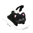 thumbnail image 3 of Cat&Bear Tissue Holder Accessories,Hanging Tissue Box,Cute Animal Funny Plushie Plush Tissue Box Cover in Car Decorative Tissue Storage for Home Bathroom Bedroom Office, 3 of 6