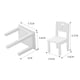 thumbnail image 5 of Casa de silla de miniatura Hugo accesorios muebles de Mesa silla blanca 1:12, 5 of 5