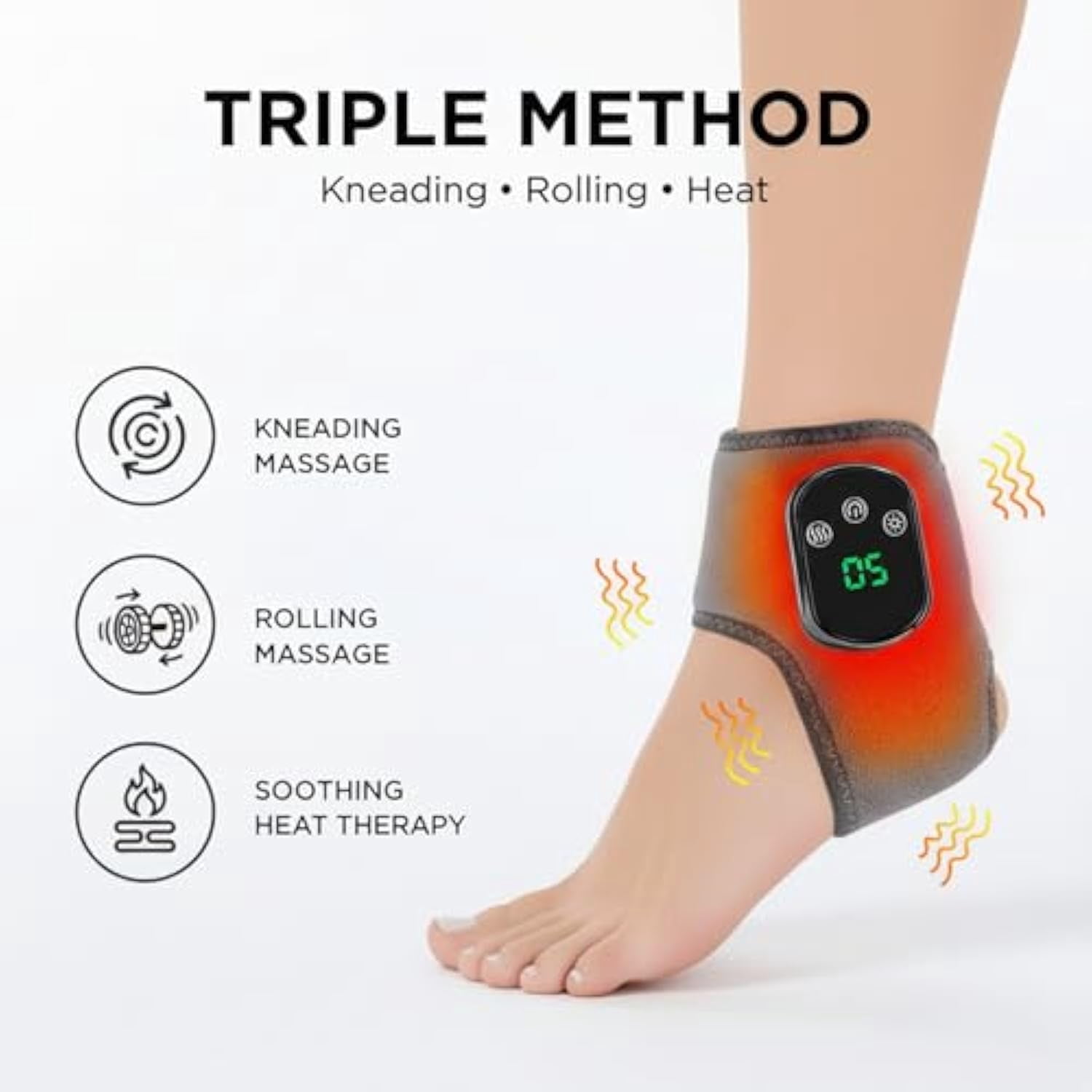 Footrenew Triple Method Massager - Foot Massager, Foot Massager for Neuropathy